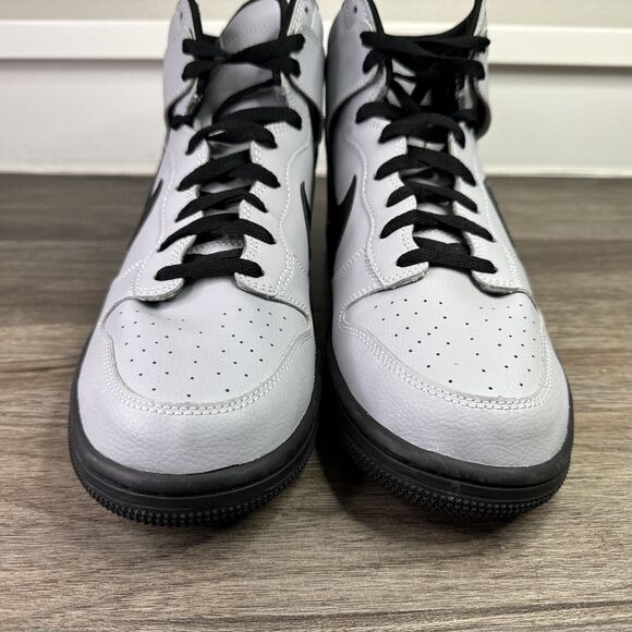 Nike Dunk High By You Mens Size 12 Grey Black Swoosh Shoes Sneakers 2015 CLEAN - Picture 2 of 11